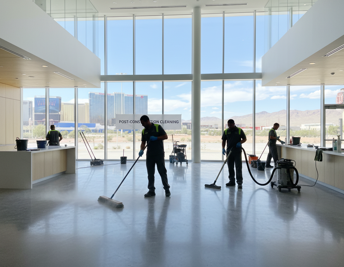 post construction cleaning in Vegas