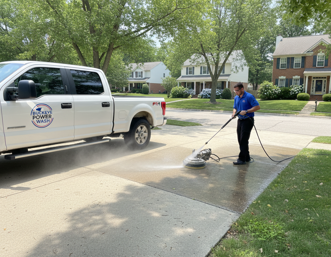 Residential Pressure Washing in Upper Arlington O